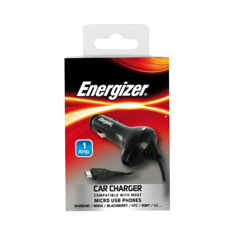 Chargeur allume-cigares ENERGIZER Classic filaire micro-USB