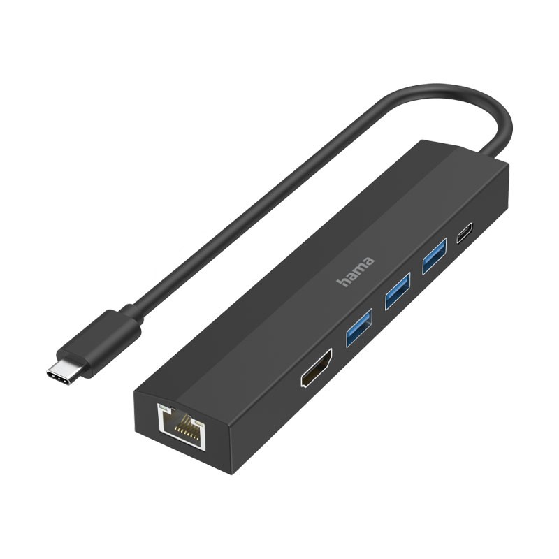 Hama Hub USB-C, multiport,...