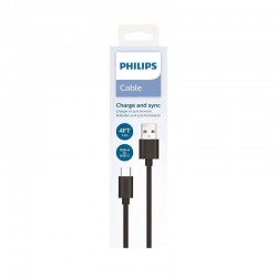 Câble USB-C 1.2M Philips,...