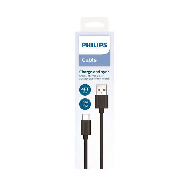 Câble USB-C 1.2M Philips,...