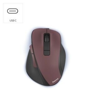Souris Hama MW-500 V2 sans fil marron