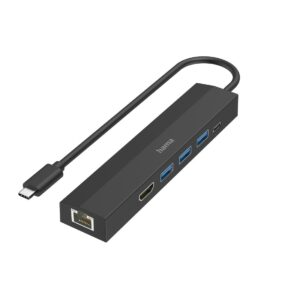 Hama Hub USB-C, multiport, 6 ports
