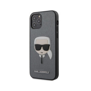 Etui Karl Lagerfeld Gris pour Iphone 12 Pro Max
