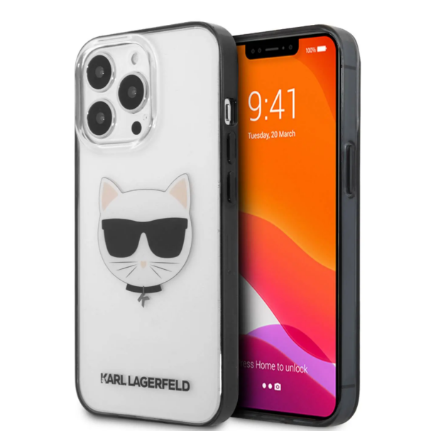 Etui Karl Lagerfeld Noir pour iphone 13 Pro (6,1")