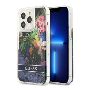 Etui GUESS Liquid Flower pour iPhone 13 Pro ( (6,1")