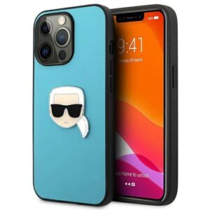 Etui Karl Lagerfeld Bleu pour iPhone 13 Pro (6,1")