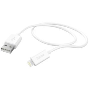 Câble de charge USB-A - Lightning, 1 m Hama, Blanc