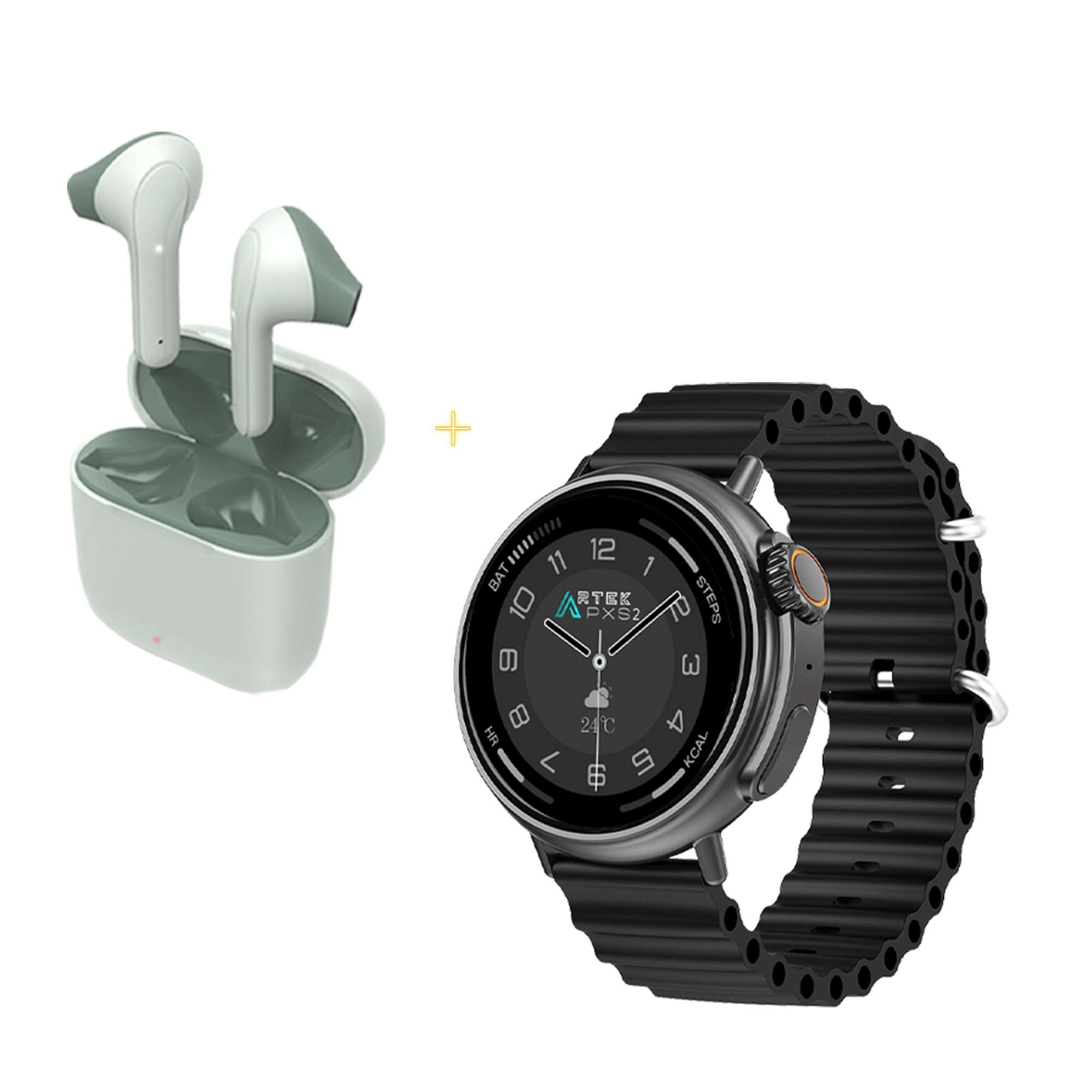 Pack Artek Smartwatch PXS2 + Airpods Freedom Light Hama