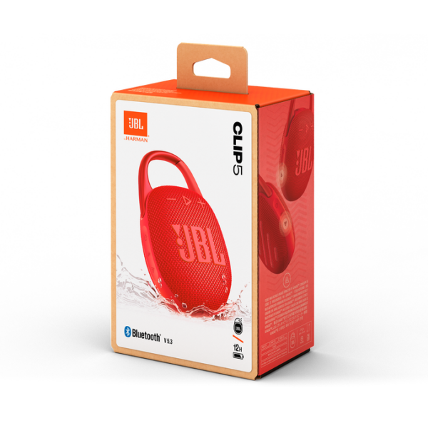 Enceinte Bluetooth JBL Clip 5 - rouge – Image 7