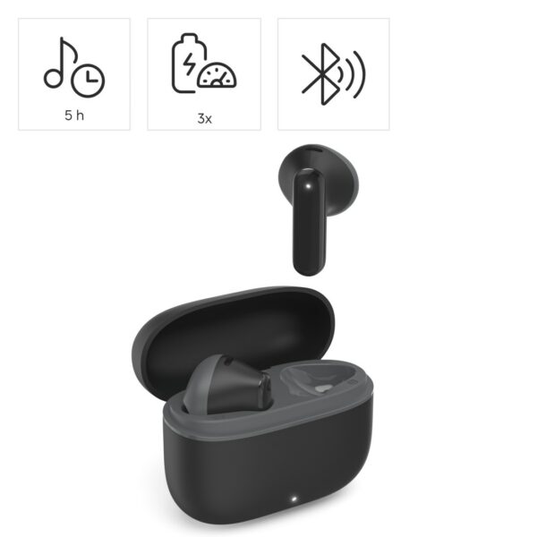 Hama “Freedom Light II” Airpods Bluetooth®, Noir – Image 2
