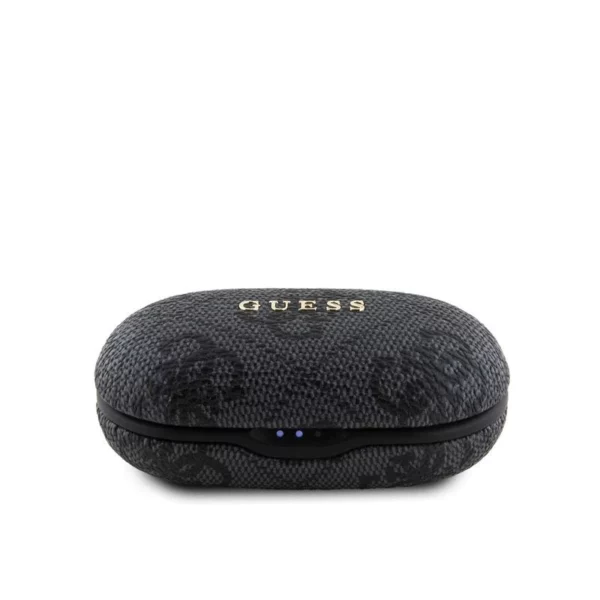 Écouteurs TWS Guess 4G avec logo métallique, Noir – Image 3
