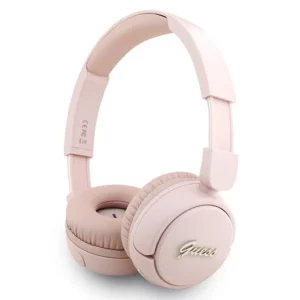 Casque BT Guess, Rose Metal Logo Script Logo Bluetooth 5.3