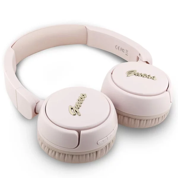 Casque BT Guess, Rose Metal Logo Script Logo Bluetooth 5.3 – Image 2