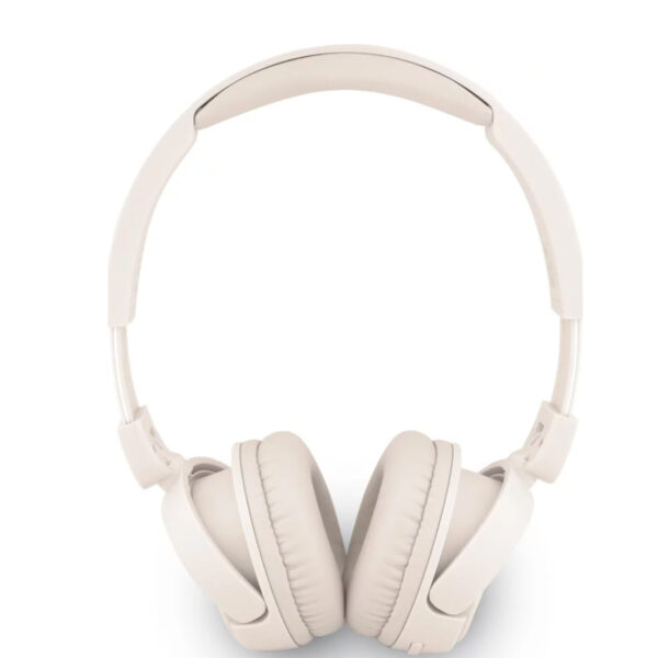 Casque BT Guess, Beige Metal Logo Script Logo Bluetooth 5.3 – Image 2