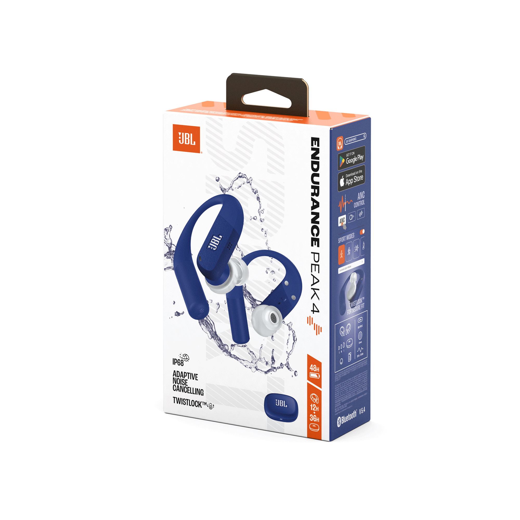 JBL Endurance Peak 4 (Bleu) – Image 4