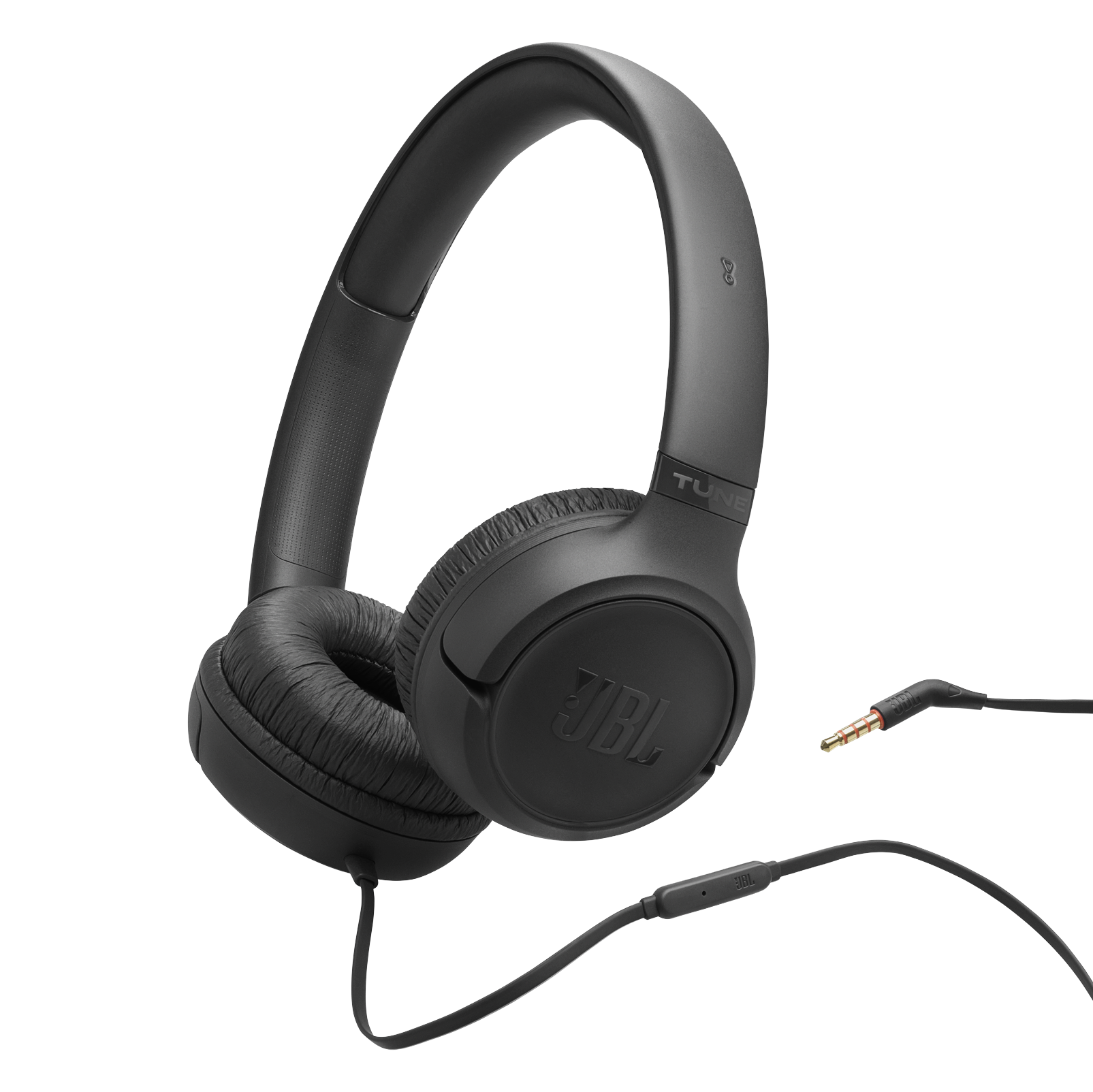 JBL Tune 530 filaire (câble jack), Noir