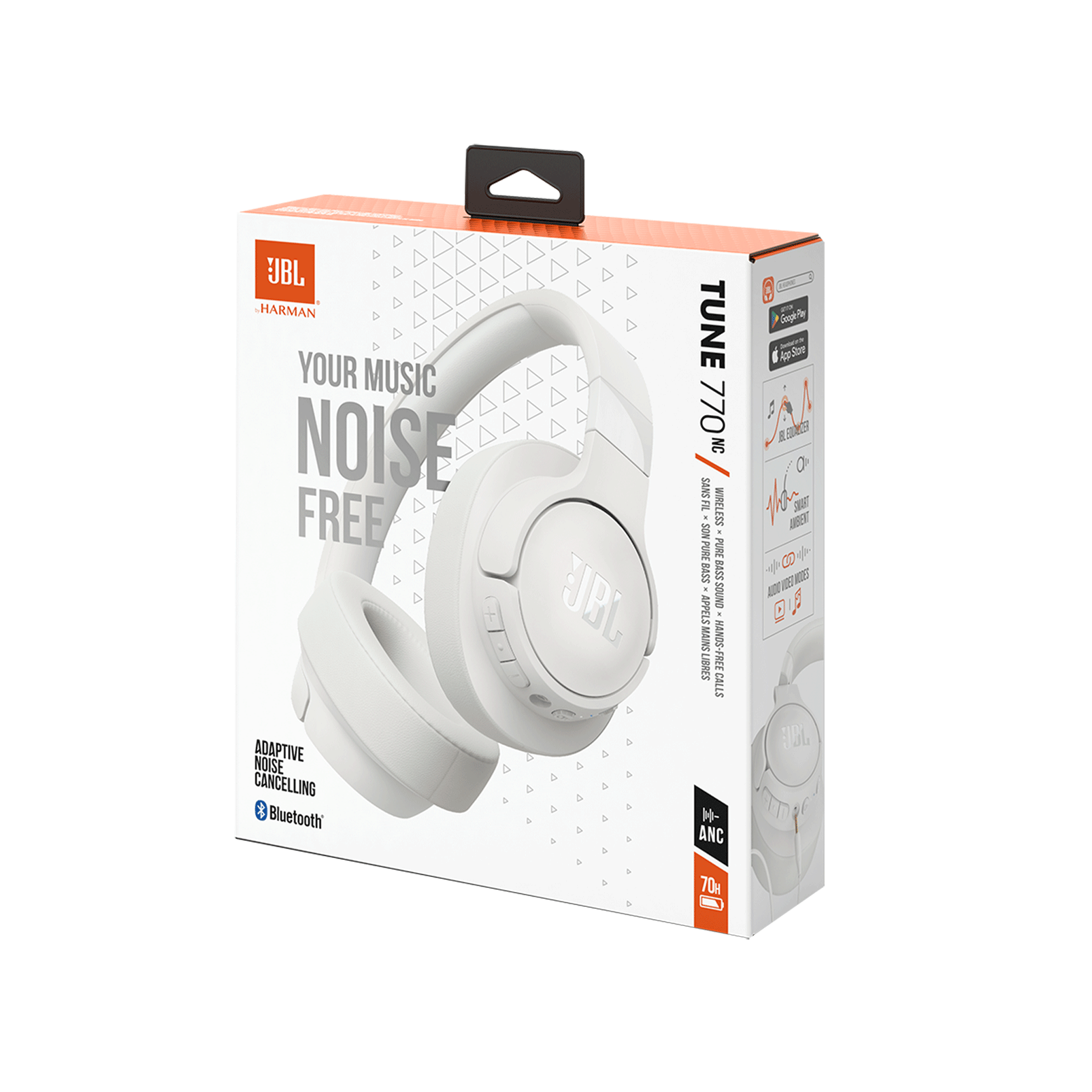 JBL Tune 770NC , Blanc – Image 5