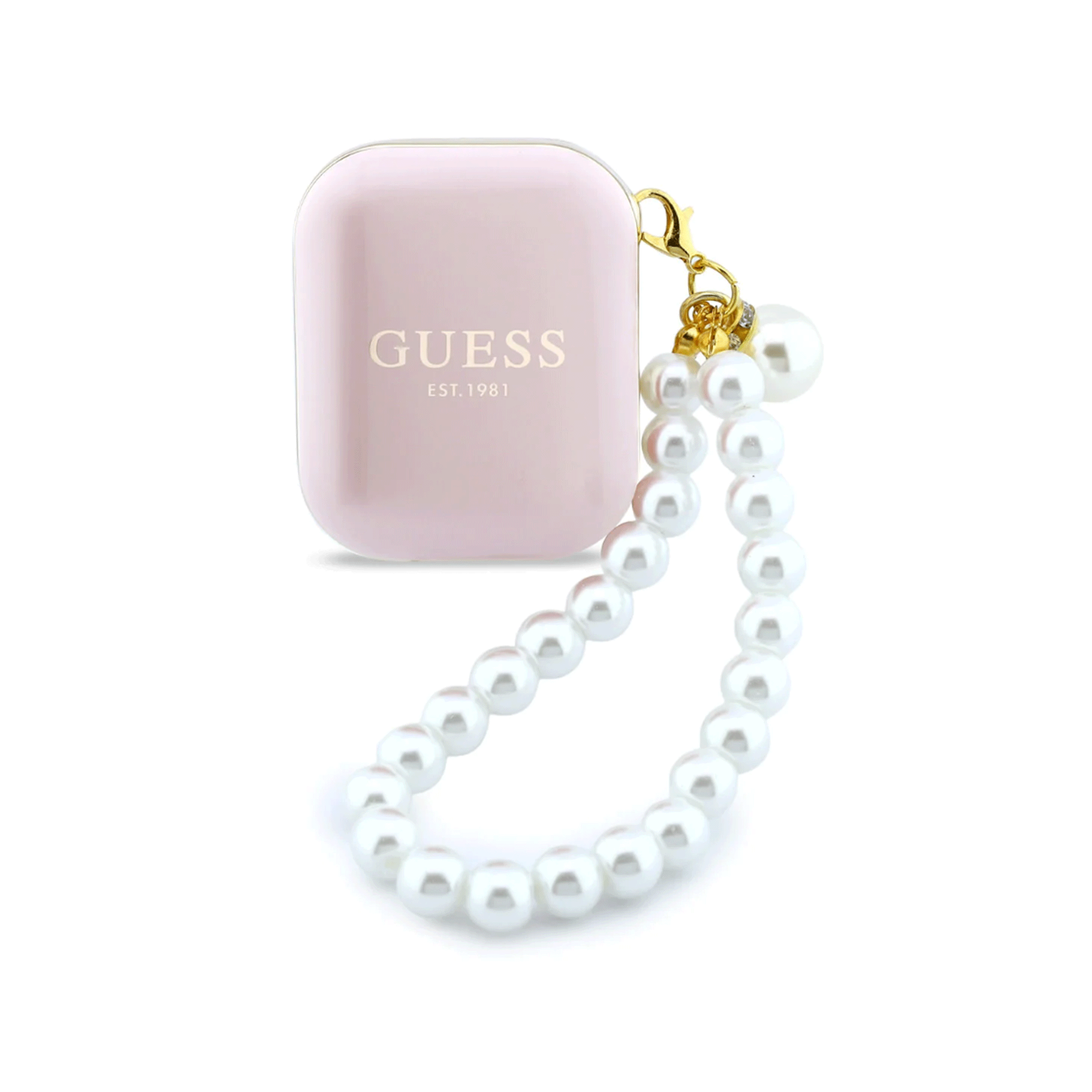 Airpods Guess - TWS - Bracelet perle - Rose – Image 3